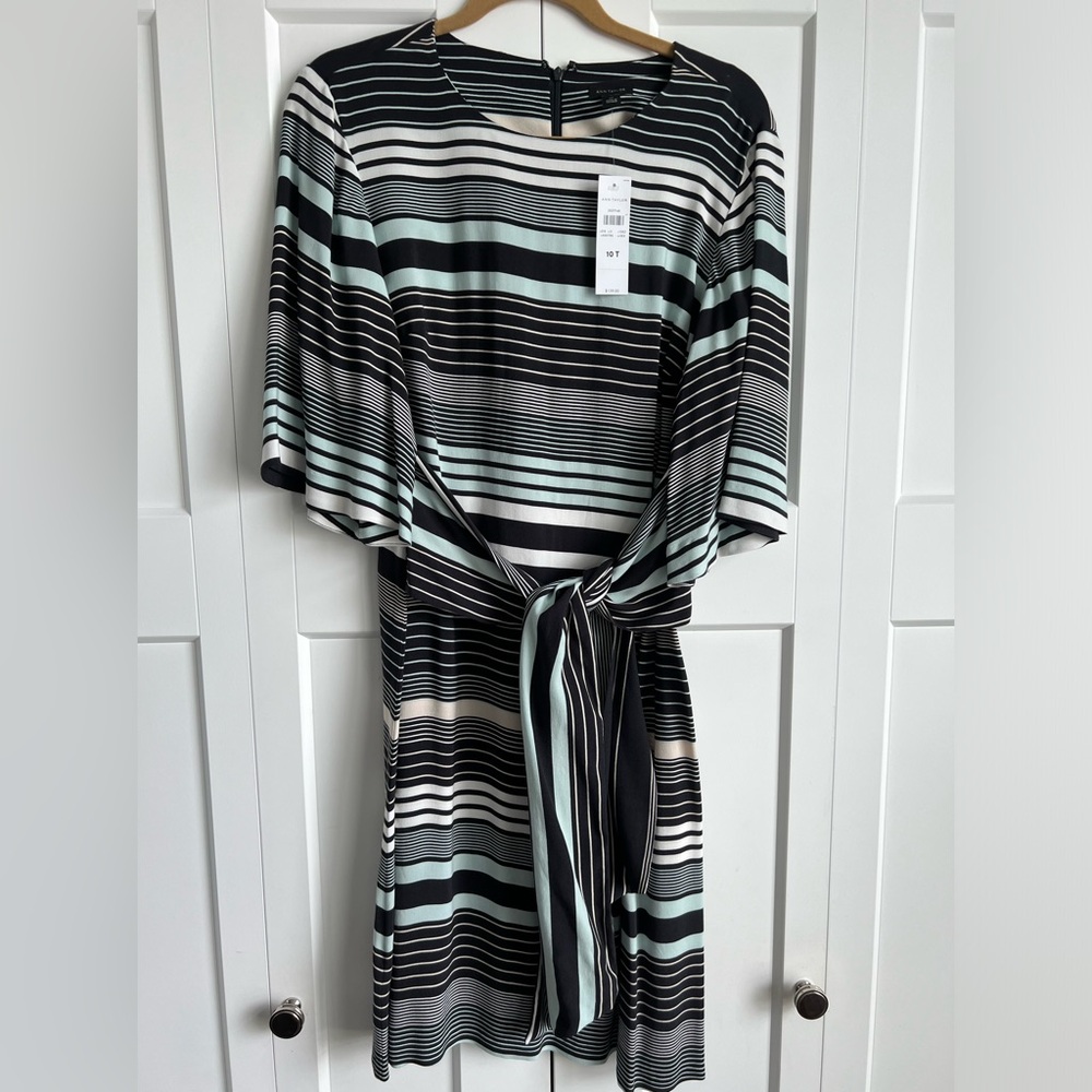 Ann Taylor Striped Dress